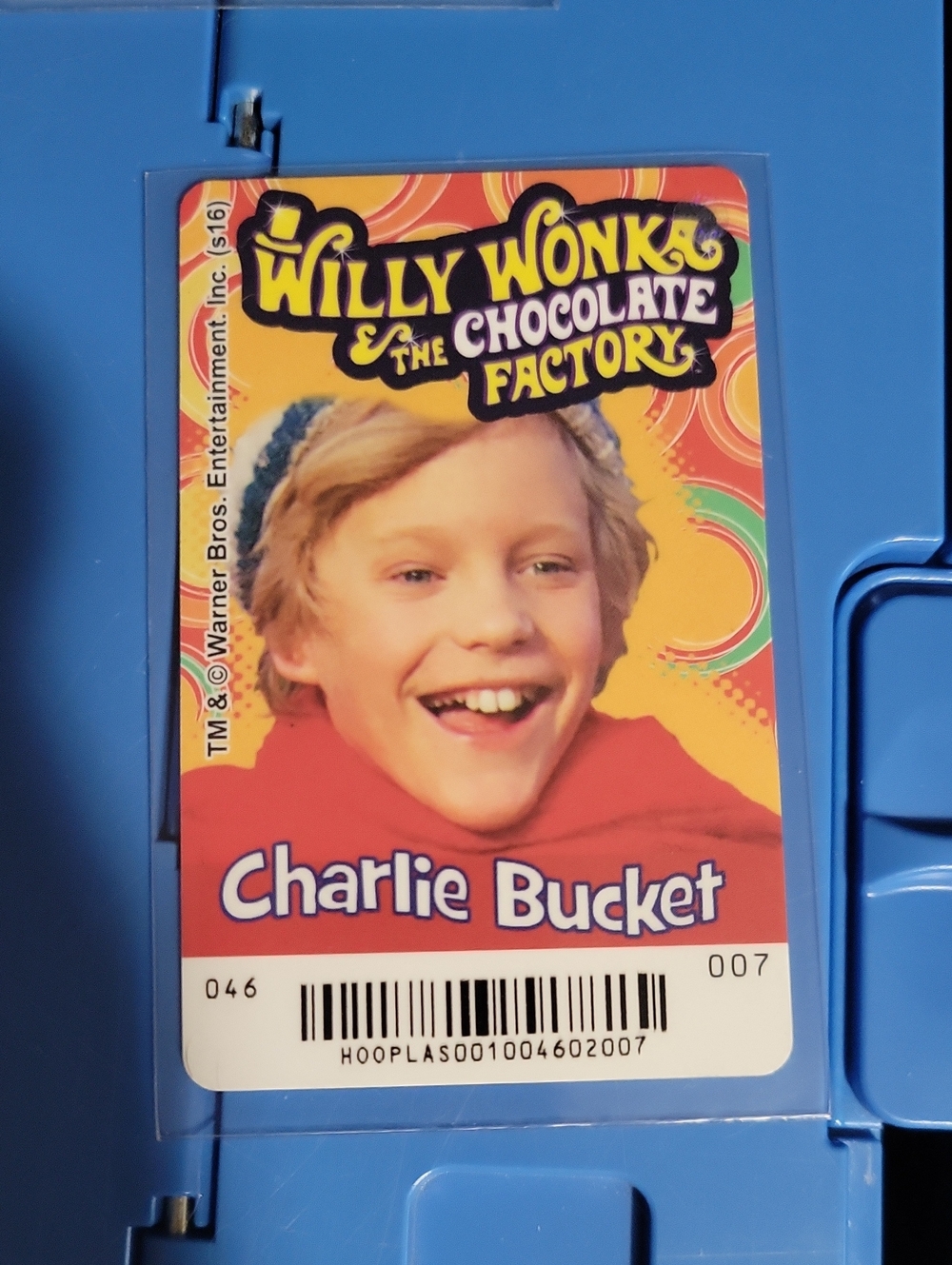 Willy Wonka and the Chocolate Factory Charlie Bucket Card